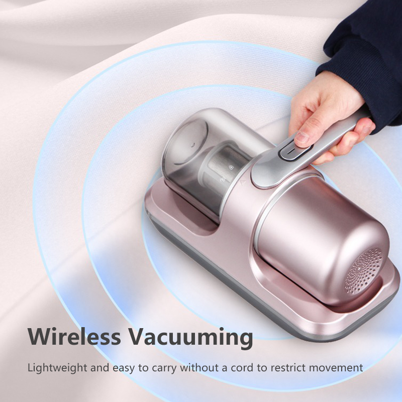 JOMO 8000Pa Cordless Dust Mite Vacuum UV-C Ultraviolet Rays Powerful Suction High Frequency Suction