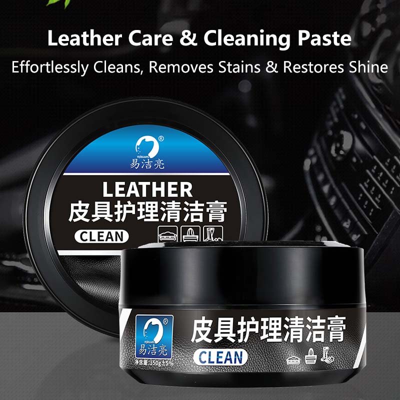 ใBuy 1 Free 1ใLeather Care Cleaning Paste โ Multi-Purpose Leather Cleaner & Conditioner | Shoes, Bags, Sofa, Seats, Belts