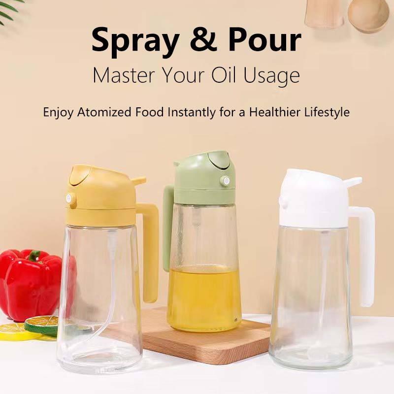 Jomo Dual Flow Glass Oil Bottle