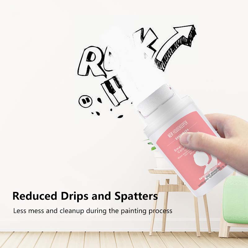 Wall Roller Paint No Drips and Spatters Smooth Finish High Coverage Effect