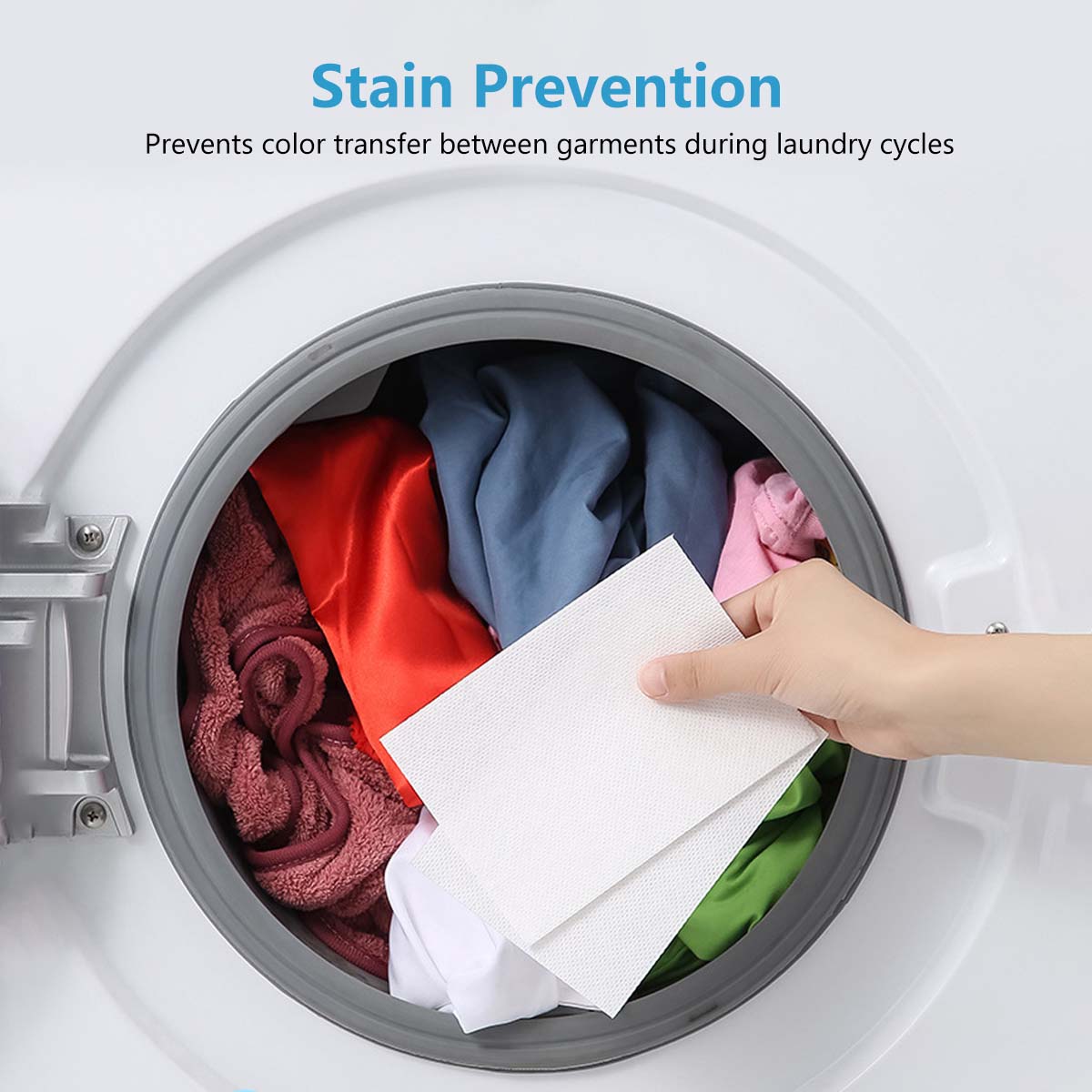 Fabric Colour Absorber Sheets Color Protection Remove Odor Prevent Staining Anti-Dye Nano Absorption