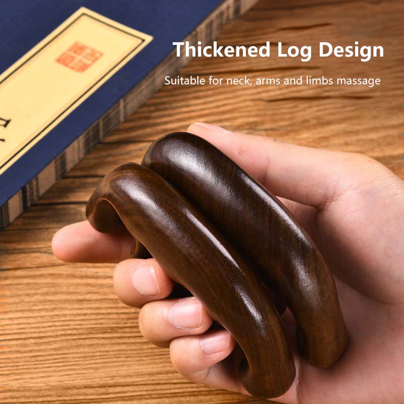 Multifunctional Massage Comb Sandalwood Meridian Massage Comb Helps Improve Blood Circulation