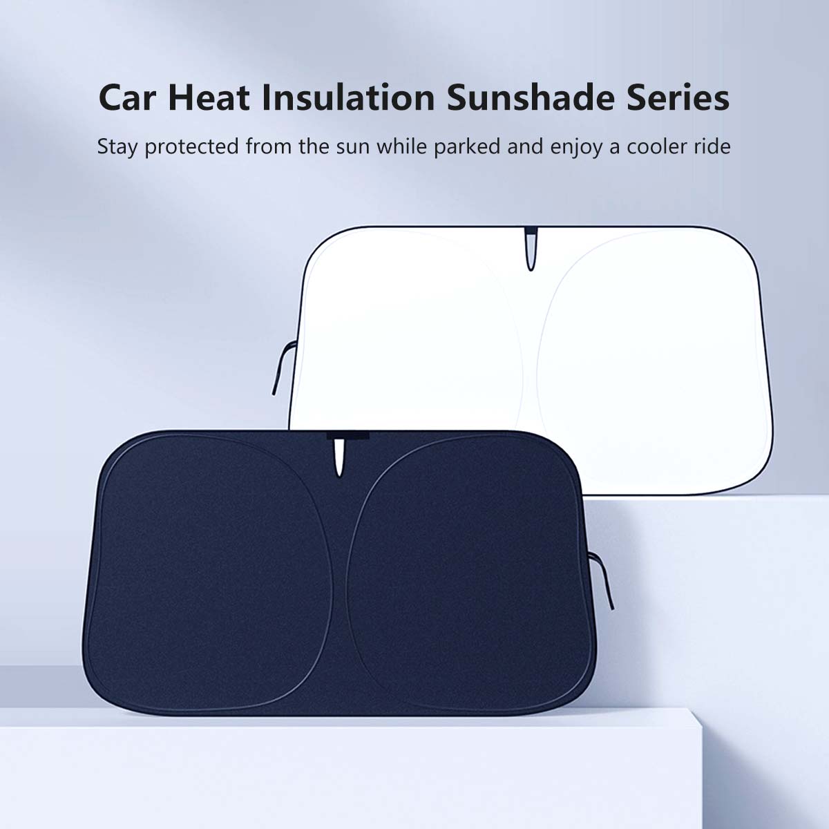 Retractable Car Sunshade Car Visor Built-in hear insulation UPF50+