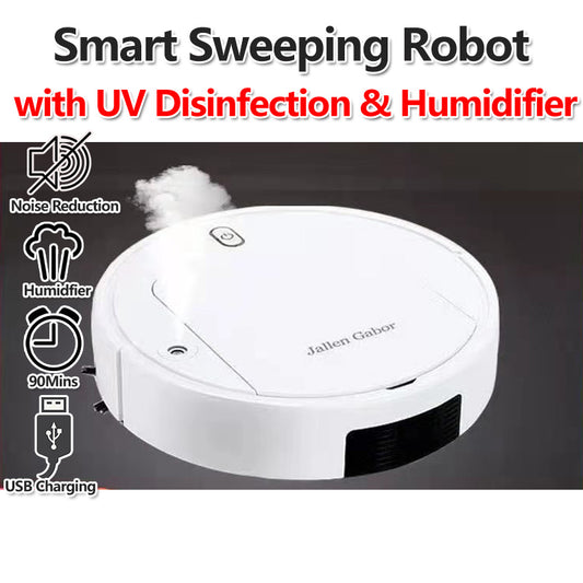 Fully Automatic Cordless Smart Robot Vacuum Cleaner Sweeping Robot Humidifier Robotic Vacuum