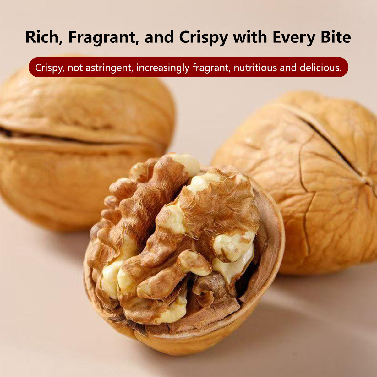 Hand-Peeled Toasted Walnuts (500g)