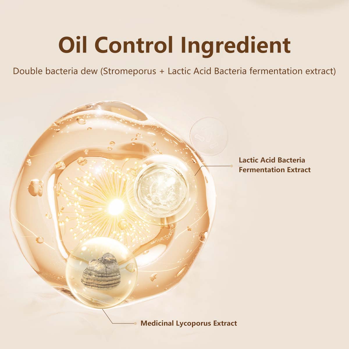 JOYRUQO Fermented Balanced Skin Calming Essence Oil Control Skin Soothing Moisturizing