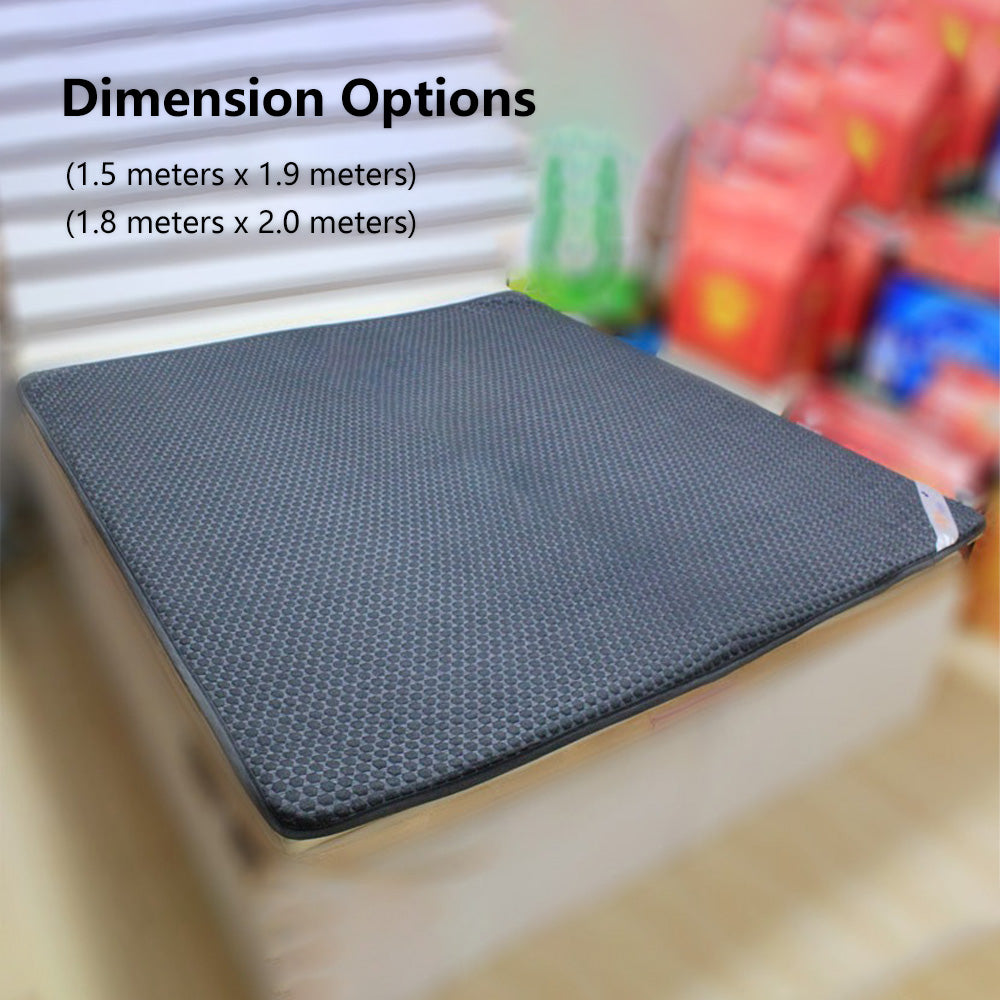 Multifunctional Graphene Massage Bed Mattress Cover High-Elasticity 石墨烯床垫