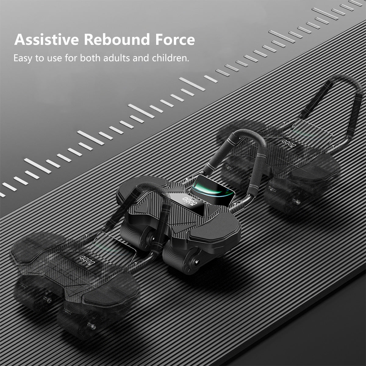 JOMO Adjustable Elbow Support Abdominal Roller