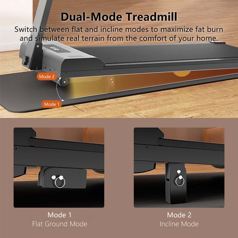 Foldable Mini Treadmill Home Fitness Walking Pad Running Portable Treadmill Foldable Gym Exercise Jogging Indoor