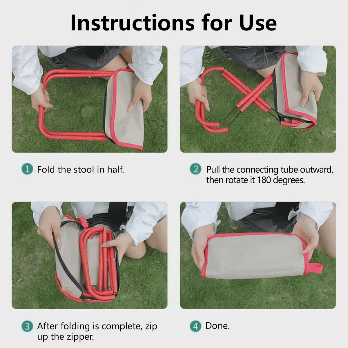 Portable Outdoor Handbag Stool