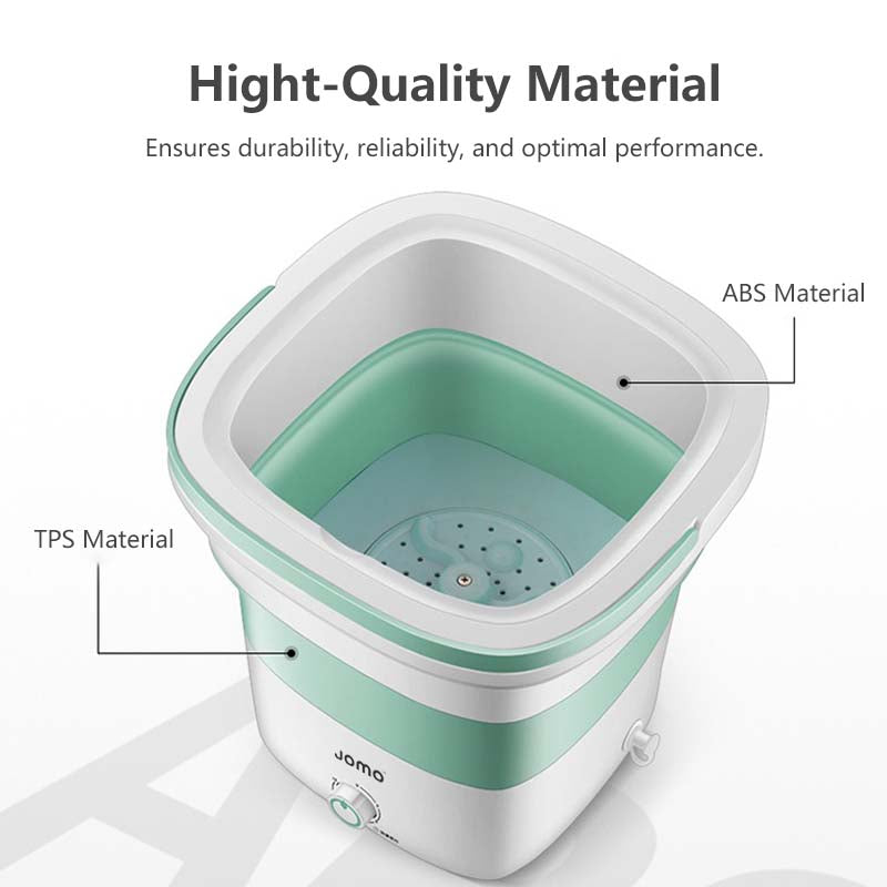 Foldable Washing Machine Portable Electronic Mini Washing Machine with drain basket