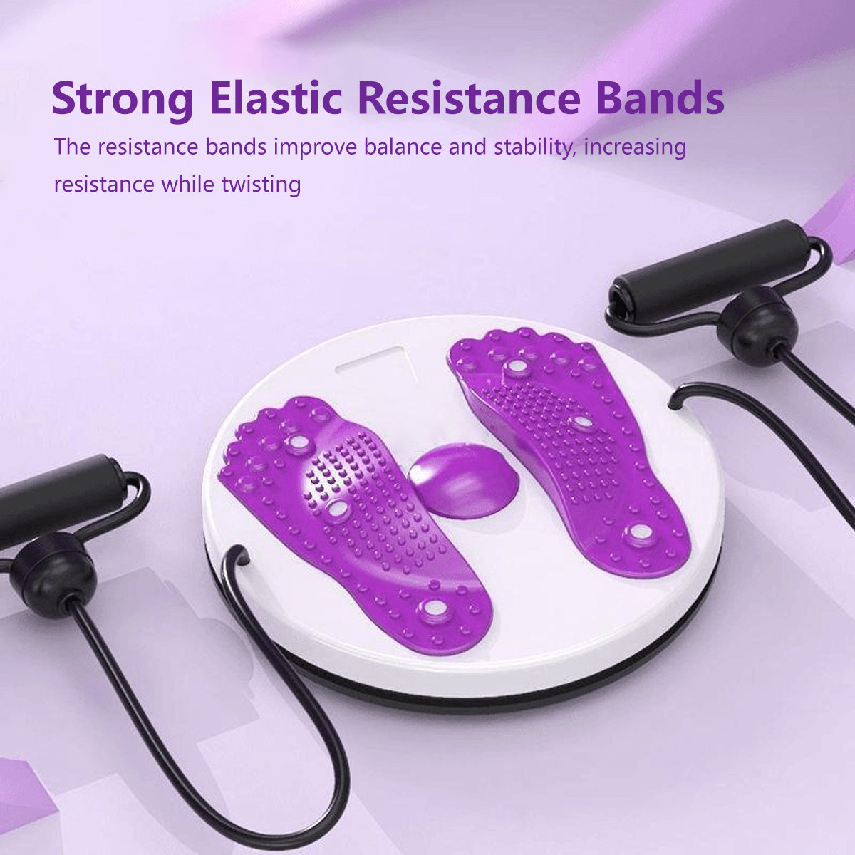 JOMO Waist Twisting Board Massage Feet and Enhance Core Strength with 3D Touch Points & Anti-Slip Base