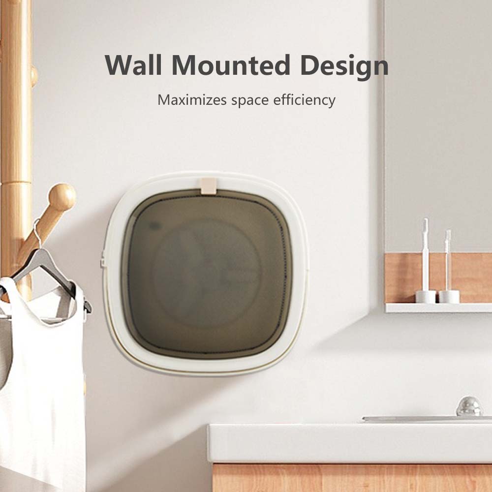 Mini Portable Foldable Washing Machine Underwear Sock Washing Machine Touch Screen Function