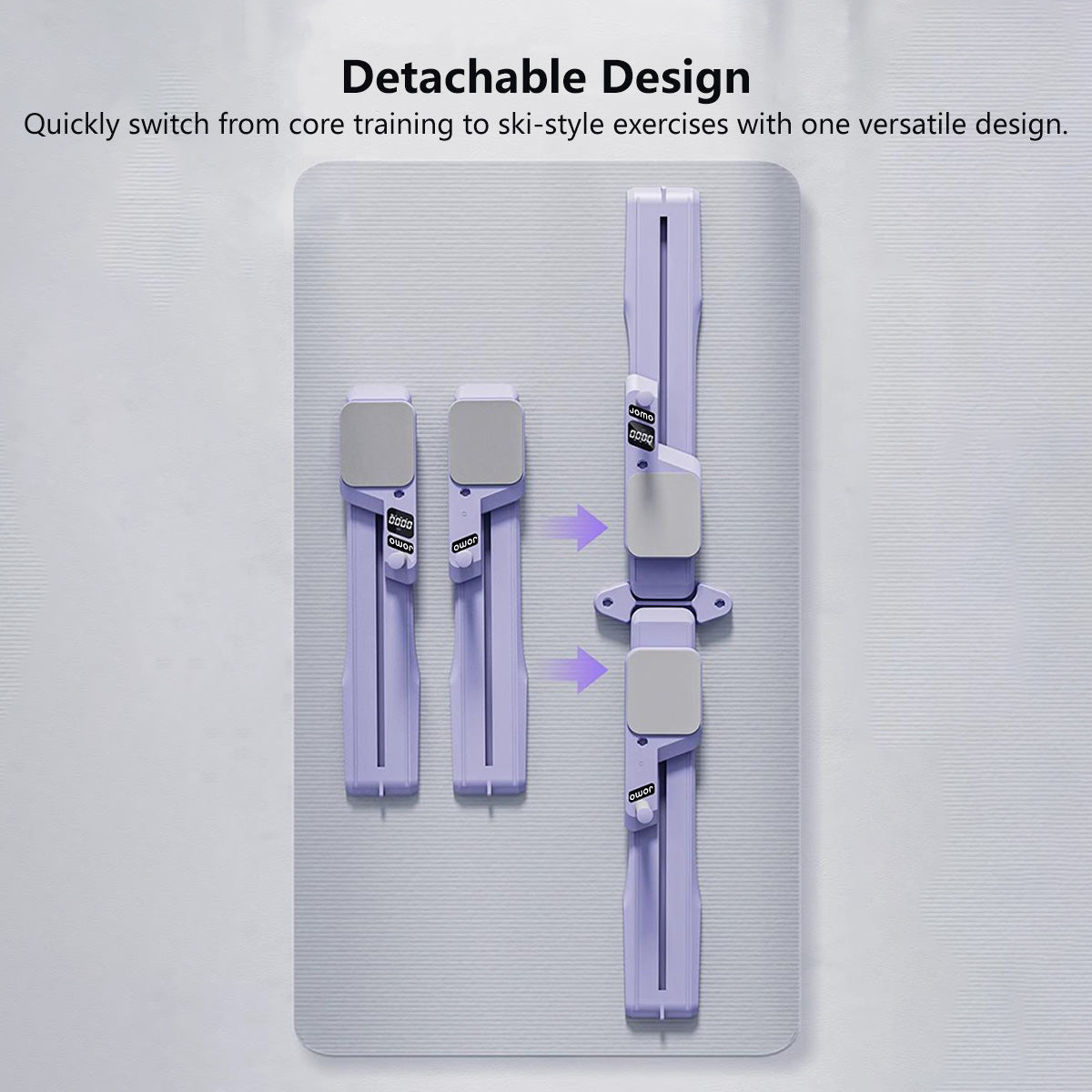 Detachable Core Trainer Board 6-in-1 Multifunctional Home Fitness Equipment Pilates Board