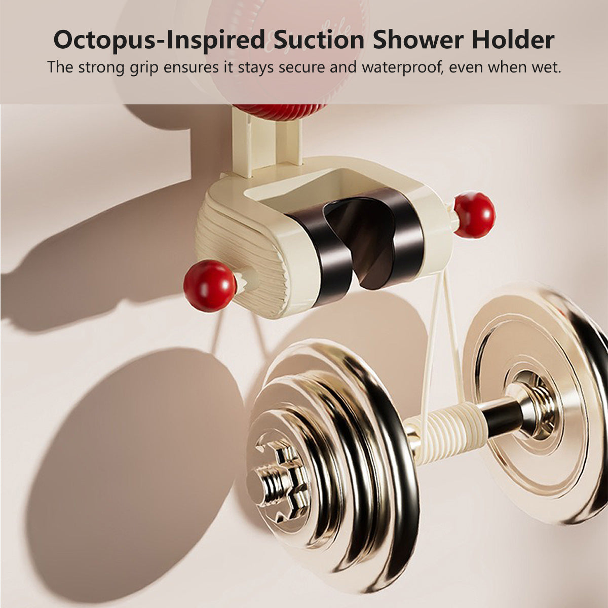 【Buy 1 Get 1 FREE】Suction Mount Shower Head Holder