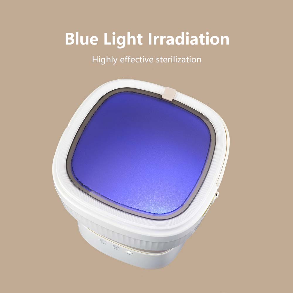 Mini Portable Foldable Washing Machine Underwear Sock Washing Machine Touch Screen Function