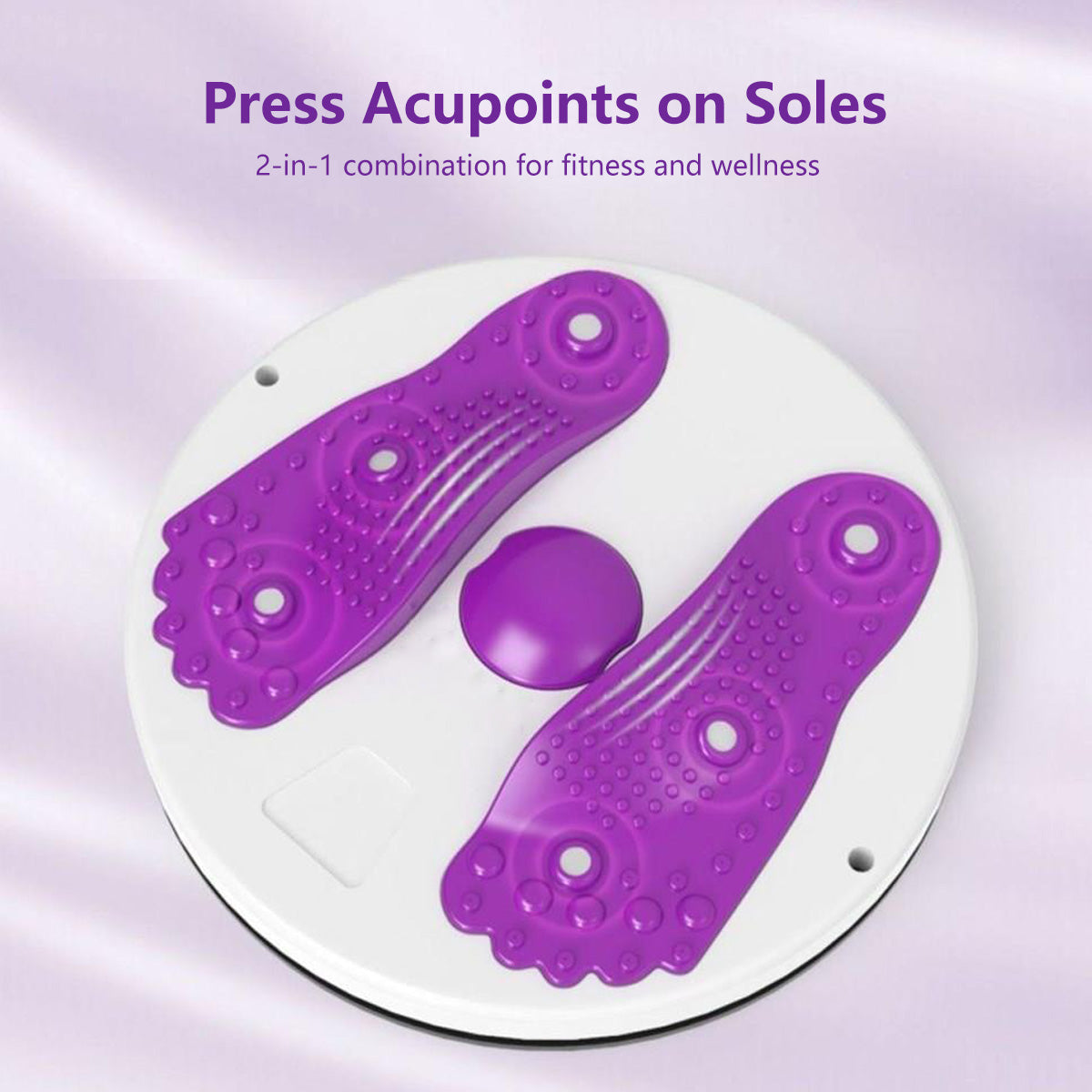 JOMO Waist Twisting Board Massage Feet and Enhance Core Strength with 3D Touch Points & Anti-Slip Base