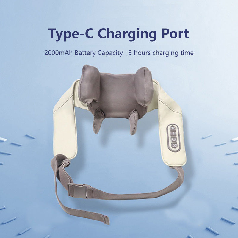 Kneading Neck Massage Imitates Human Kneading Hot Compress Type-C Charging