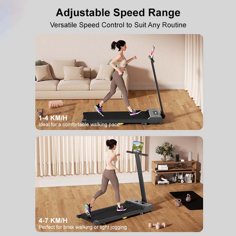 Foldable Mini Treadmill Home Fitness Walking Pad Running Portable Treadmill Foldable Gym Exercise Jogging Indoor