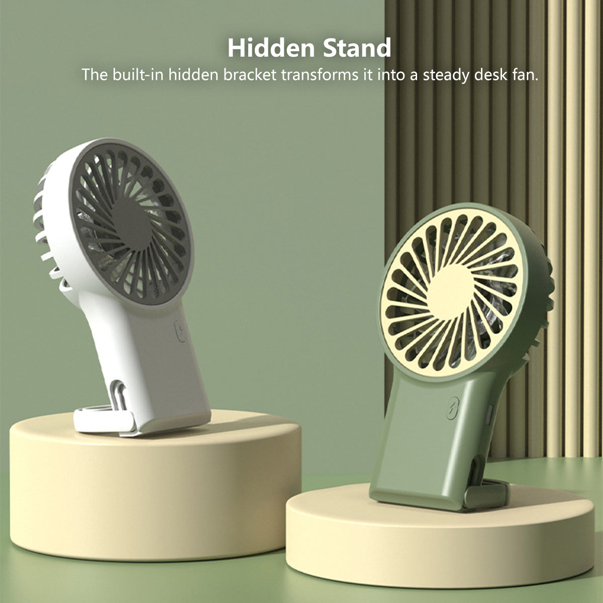 ✅SG Ready Stocks✅ 3-in-1 Powerful Mini Fan Built-in Hook Portable Mini Fan Handheld Fan Desktop Fan Turbo Fan Air Cooler