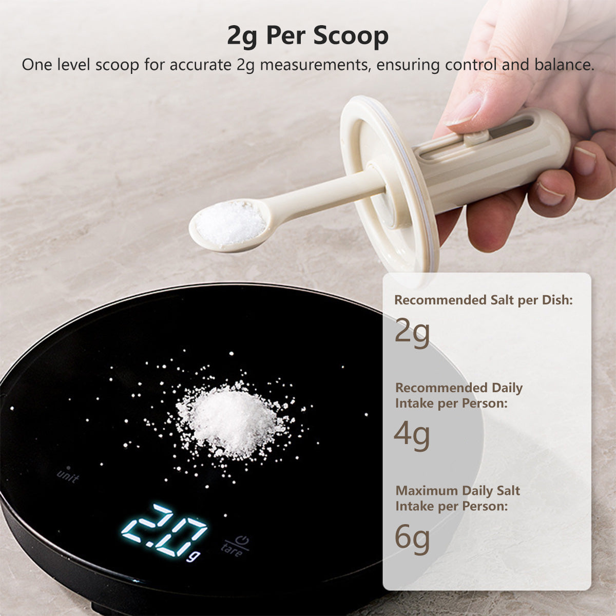 【Buy 1 Get 1 FREE at $9.90!】Expandable Spoon with Lid Seasoning Jar Moisture-Proof Spice Container