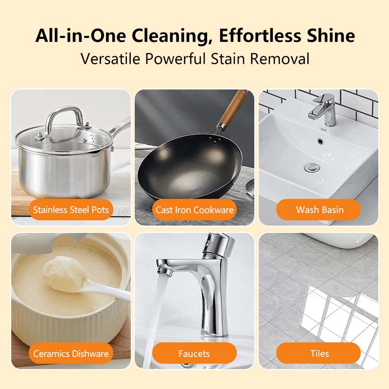 Coconut Oil Cleaning Creamβ Powerful Stain Remover for Grease, Rust & Burnt Stains β Multi-Surface Cleaner for Kitchen