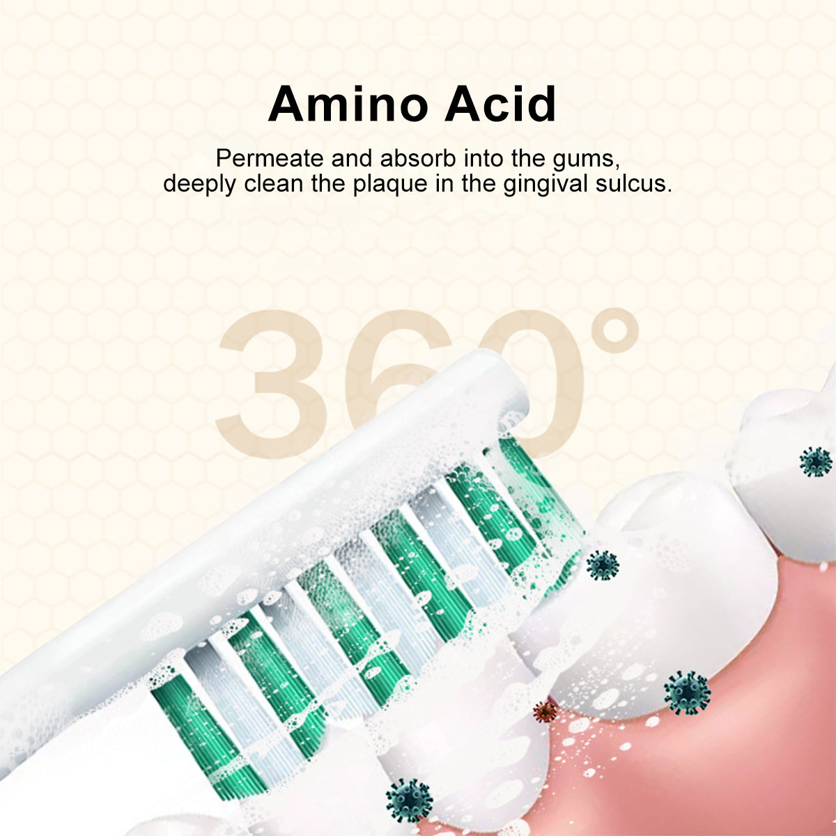 BodyAid Niacinamide Whitening Toothpaste to Remove Tooth Stains Bad Breath Counter Toothpaste Oral Care