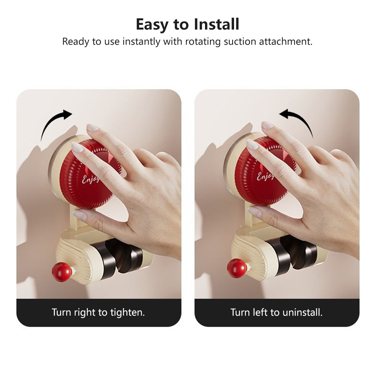 【Buy 1 Get 1 FREE】Suction Mount Shower Head Holder