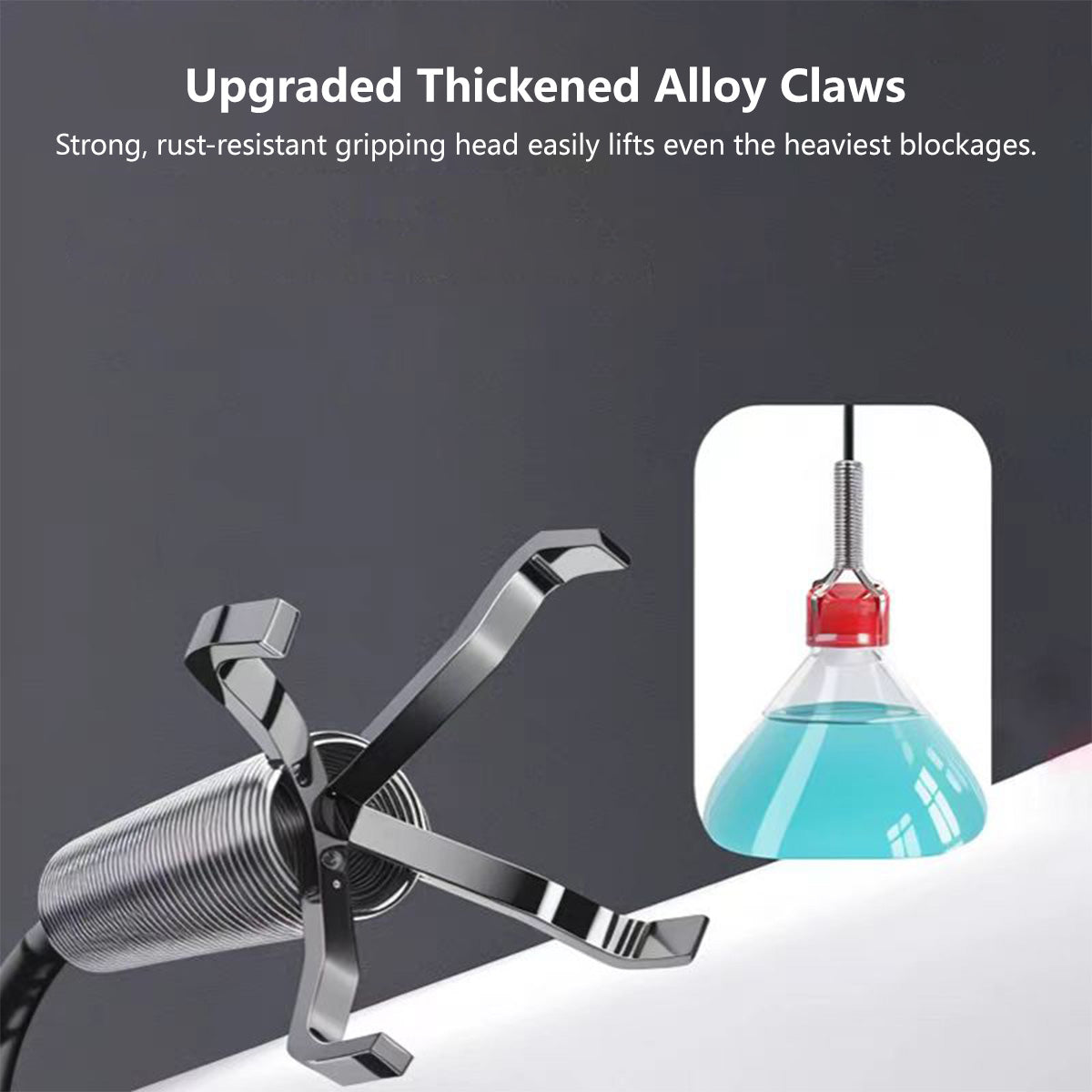 Four-Claw Pipe Unclogger