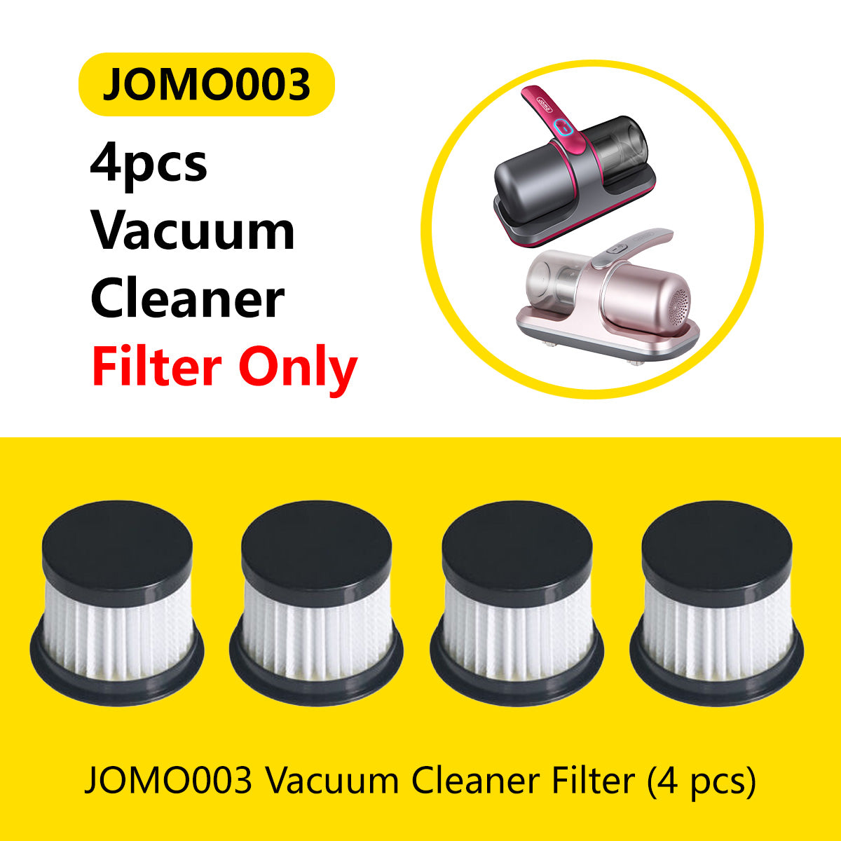 Filters for JOMO Dust Mite Vacuum