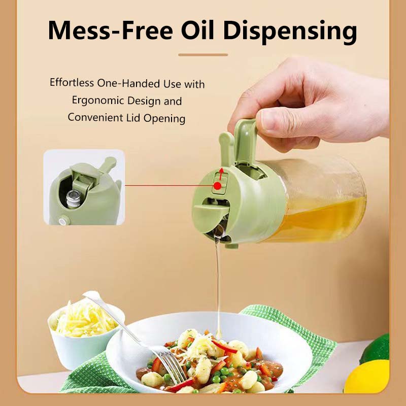 Jomo Dual Flow Glass Oil Bottle