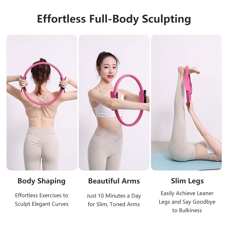 ✅SG Ready Stocks✅ JOMO Yoga & Pilates Training Ring Muscles Body Exercise Fitness Home Equipment
