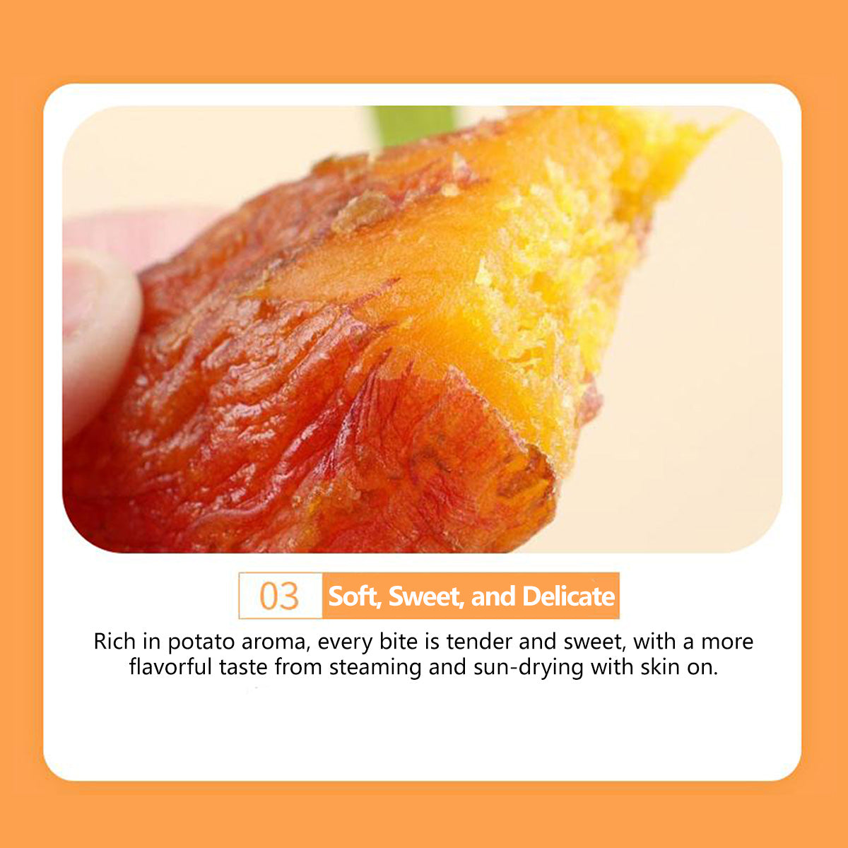 【BUY 3 GET 1 FREE】Steamed Baked Sweet Potato Snack (400g)