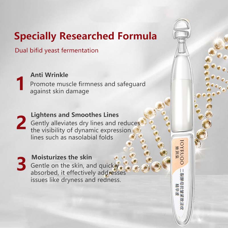 JOYRUQO Bifid Yeast Anti Wrinkle Firming Wrinkle Lightening Essence jiaorunquan 娇润泉二裂酵母次抛精华液 七老板推