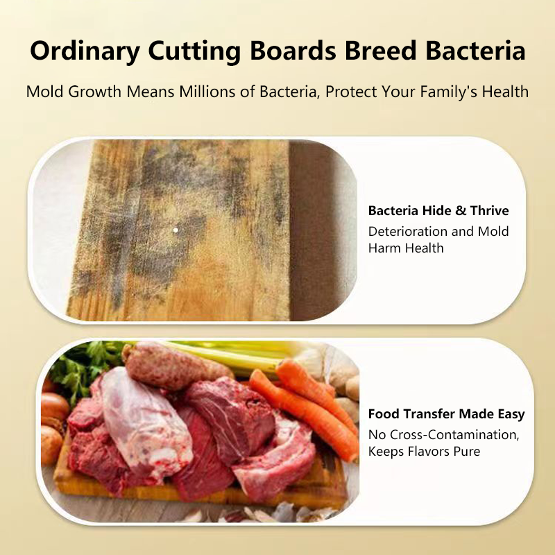 Multifunctional Double-Sided Cutting Board