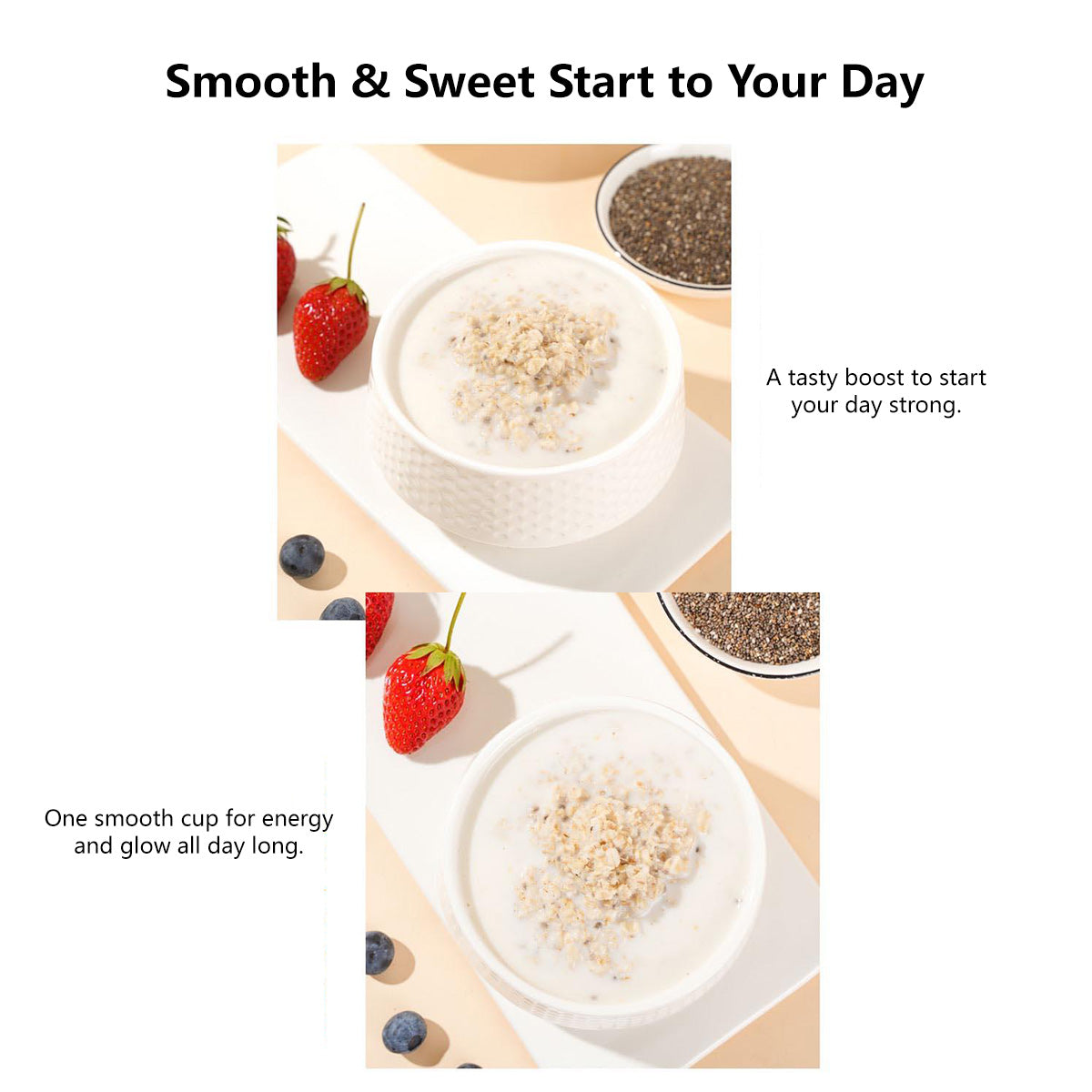 Coconut Milk Probiotic Cereal Healthy and Convenient Breakfast TeaTime Snack 250g (25gĆ 10 packs)