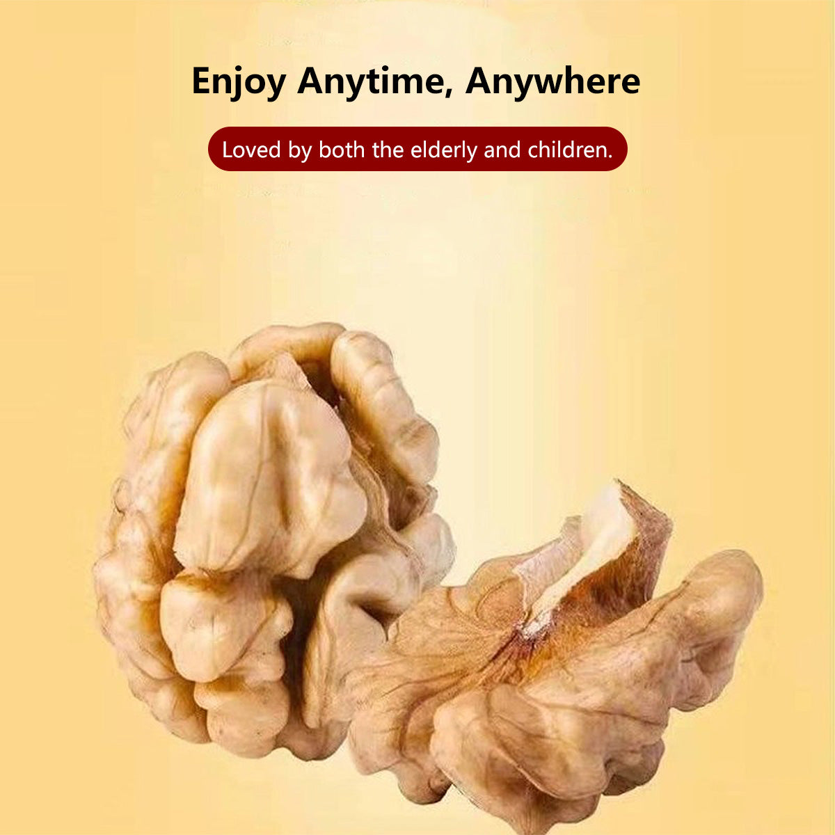 Hand-Peeled Toasted Walnuts (500g)