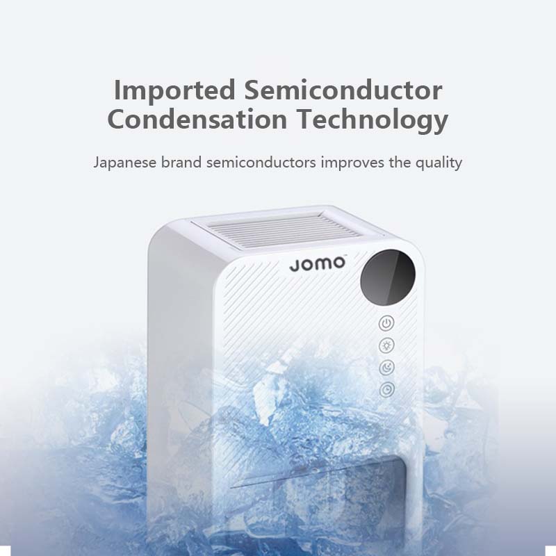 Portable Dehumidifier with LCD Display Touch Function Colour Full Night Light Sleep Mode Timer