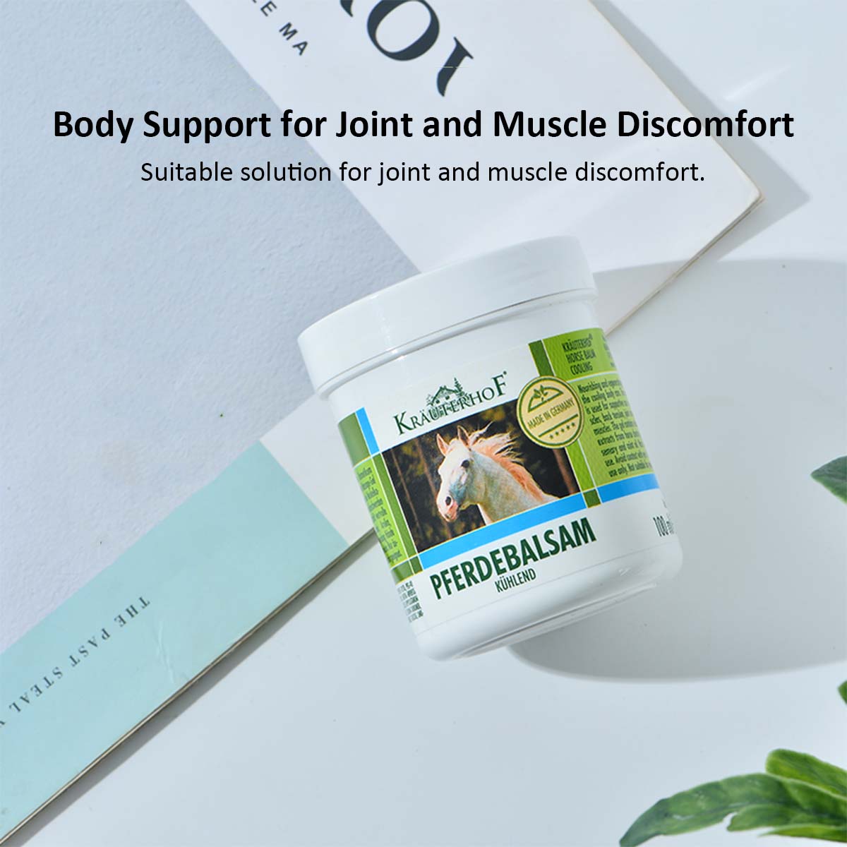 Krauterhof Green Horse Cream Massage Balm (250ml/ 500ml)