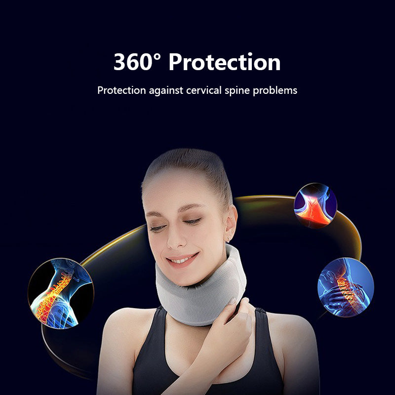 Ergonomic Neck Brace Neck Support Cervical Spine Fixation Head Support Evenly Distribute Design Breathable Fabric