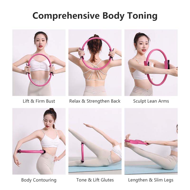✅SG Ready Stocks✅ JOMO Yoga & Pilates Training Ring Muscles Body Exercise Fitness Home Equipment