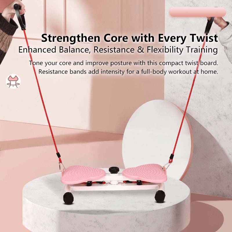 JOMO Waist Twisting Machine ā Adjustable Fitness Twister with High-Speed Bearings, Non-Slip Base & 150KG