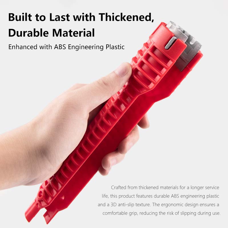 Jomo 14-in-1 Sink Wrench Multipurpose Sink Pipe Plumbing Tool