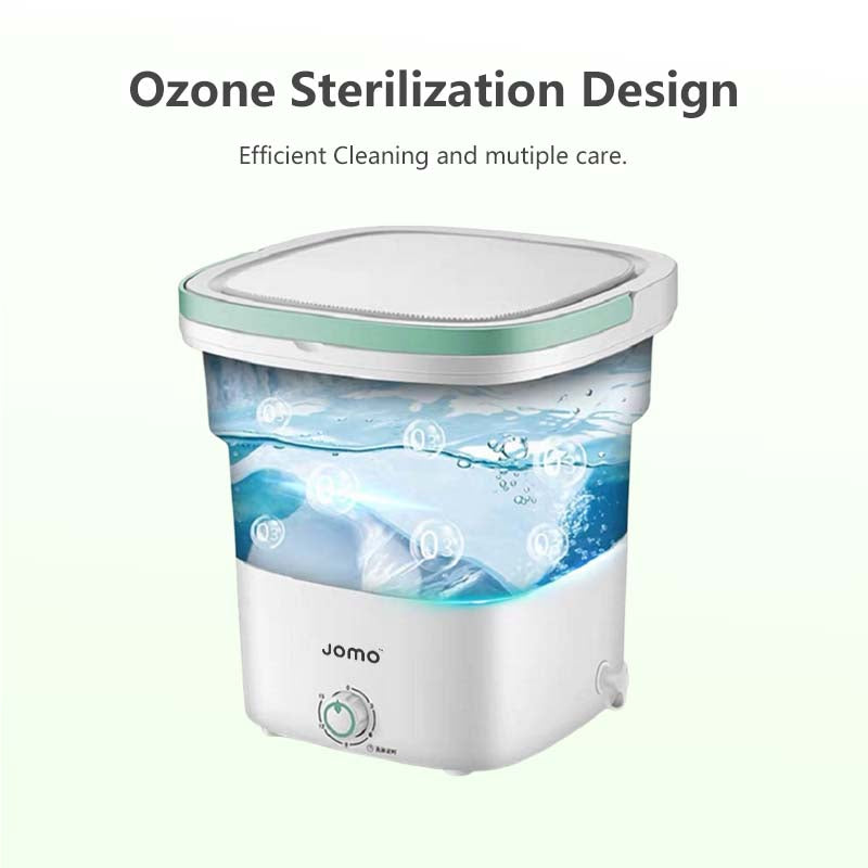 Foldable Washing Machine Portable Electronic Mini Washing Machine with drain basket