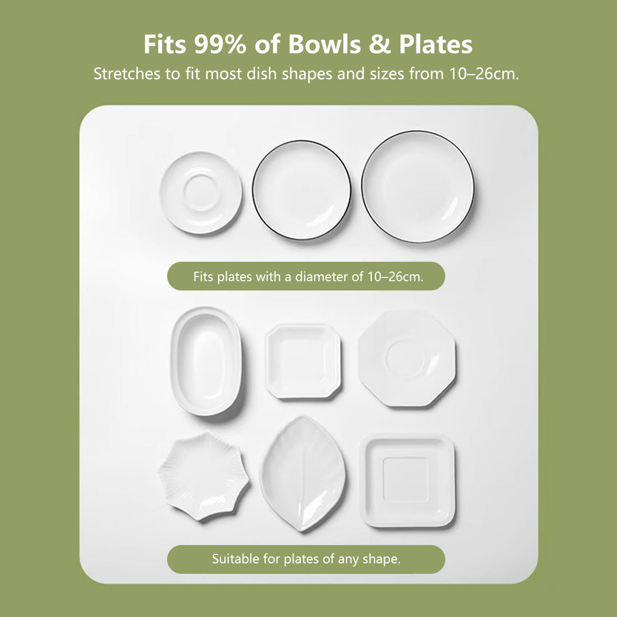 Disposable Food Wrap Wall-Mounted Stretchable & Eco-Friendly Free Hook (500pcs/pack)