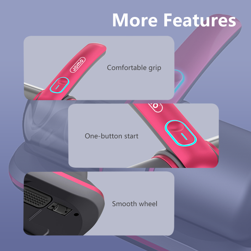 JOMO 8000Pa Cordless Dust Mite Vacuum UV-C Ultraviolet Rays Powerful Suction High Frequency Suction