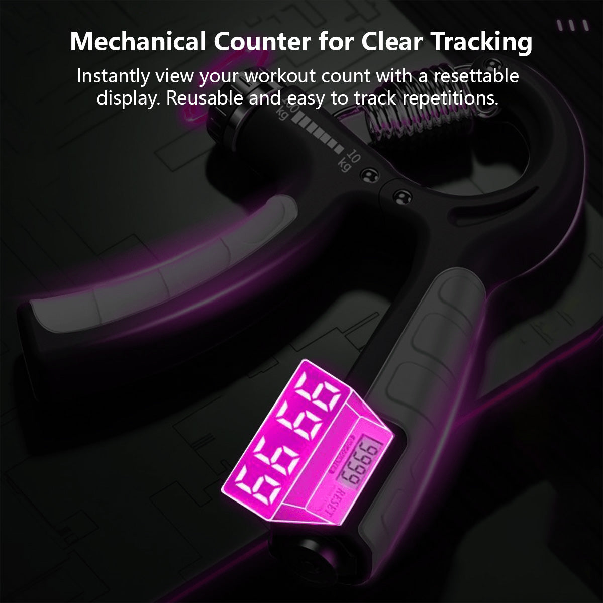 JOMO Electronic Counting Grip Strengthener