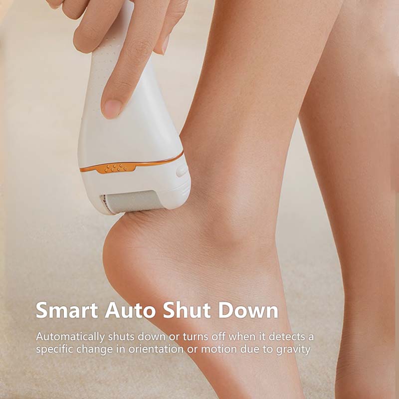 Electric Callus Remover Washable 1200mAh Battery Capacity Smart Auto Shut Down