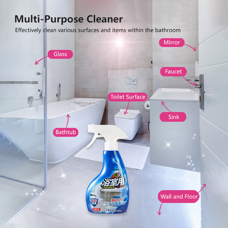 Japan KINBATA Complete Cleaning Trio Bathroom Cleaner Toilet Cleaner Oil Cleaner Fabric Cleaner