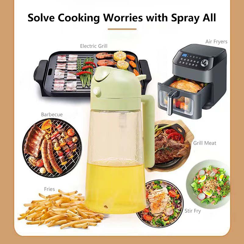 Jomo Dual Flow Glass Oil Bottle